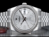 Rolex Datejust Jubilee Crownclasp Silver Wave Factory Diamonds Dial -  Watch  116234